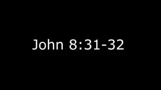 John 8:31-32