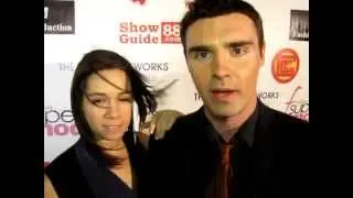 Actor/Producer Timothy Woodward Jr. and Lauren de Normandie at 2012 Supermodel show