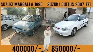 Suzuki cultus 2007 efi and suzuki margalla 1995 for sale / used cars