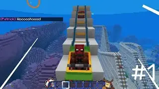 Minecraft x SpongeBob DLC #1 Horská dráha