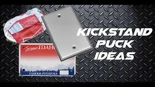 Motorcycle Kickstand Puck Ideas