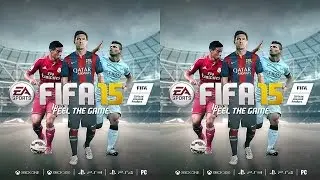 FIFA 15 3D video Side by Side SBS 1080p