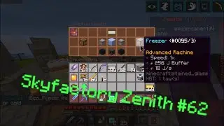 building a freezer (voidrealms skyfactory zenith #62)