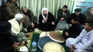 تكية الجبر الشدة في كركوك الدكتورالشيخ عبدالله عنتر