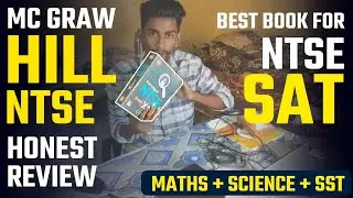 Best book for NTSE SAT✅ | NTSE best books 📑| Mc Graw hill  Honest review 🤑 | NTSE Books