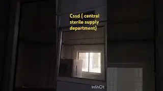 Central sterile supply department (cssd )