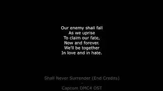 Shall Never Surrender(End Credits) - DMC4 OST - Vocal Cover