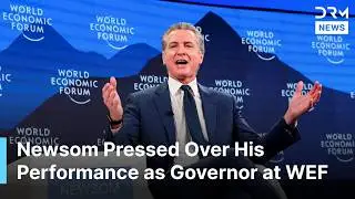 &ldquo;Everything You Heard Was BS&rdquo;, Gavin Newsom Pressed Over His Track Record at WEF | AC1G
