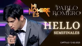 Pablo Romero - Hello (Semifinales Mi Nombre Es Dimash Qudaibergen)
