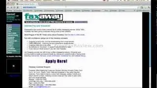 FaxAway Review - Virtual Fax Service