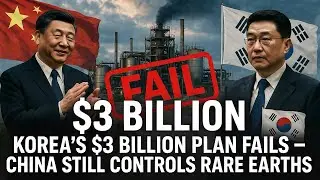 Korea&rsquo;s $3 Billion Rare Earth Gamble Just Failed &mdash; China Still Wins