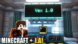 CRIEI UMA INTELIGÊNCIA ARTIFICIAL NO MINECRAFT! - #ATM10.5 HARDCORE EP 25!