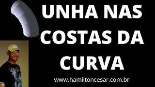 COMO TRAÇAR UNHA NAS COSTAS DA CURVA ?