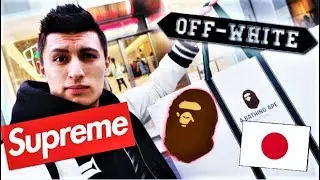 HYPEBEAST SHOPPING TOUR in JAPAN! THRIFTING SUPREME, OFF WHITE, BAPE, YEEZY! (JAPAN VLOG)