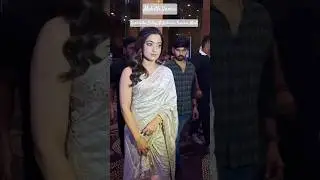Rashmika Entry at kubera success meet #kuberaamovie #rashmika #entry #shorts #viralvideos #trending