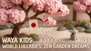 Japan Lullaby for Babies 💤 Relaxing Zen Garden Sleep Music