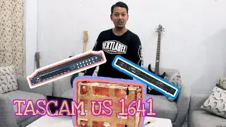 Soundcard Jadul Kualitas Mantull..TASCAM US-1641 unboxing,review dan test drive .