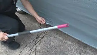How To Tie Down A Car Cover