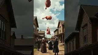 Таинственный мясной дождь падает с неба
