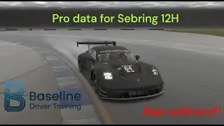 Mastering Your Racing Skills with Data-Driven Training for the Sebring 12H iRacing Rain