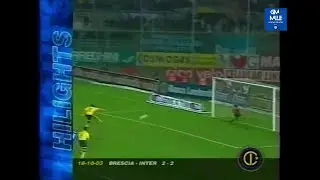 2003-04 (6^ - 18-10-2003) Brescia-INTER 2-2 [R.Baggio,A.Caracciolo,Cruz,Vieri(R)] HLTS InterChannel