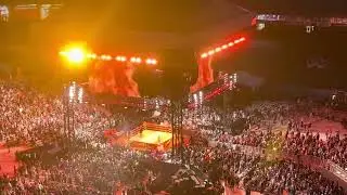 Kane shows up at Summerslam 2022 to announce the attendance