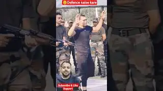 😱DUSHMAN SE KAISE BACHE😳 #shortsfeed #army #military #shortsviral #ak47shorts