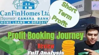 Can Fin Homes Share | Short Term Profit Booking | Review | Analysis