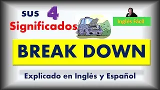 BREAKDOWN, usos y significados, explicado en inglés y en español - Inglés Fácil