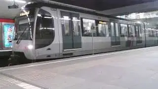 RET Metro 1*Type SG3 op Dijkzigt richting Binnenhof (metrolijn A)
