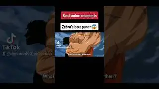 Zebra blows up a giant volcano turtle😱 #animebestmoments #animebadass #animebadassmoments #toriko