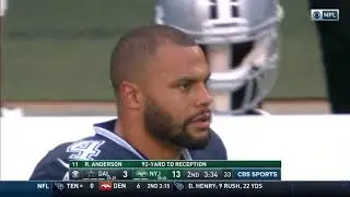 Robby Anderson 92 Yard Touchdown | Cowboys vs. Jets | NFL