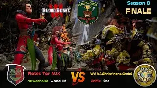 Blood Bowl 3 League of Cakes 8 Finale| WAAAGHnisfinanz.GmbG (Orks) vs N8wache82 (Waldelfen)