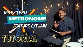 M-STUDIO P20 Pro | METRONOME | Full Feature Explain | #octapad #tutorial
