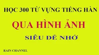 300  TỪ VỰNG TIẾNG HÀN 12 CHỦ ĐỀ BẰNG HÌNH ẢNH KHÔNG THỂ BỎ QUA=한국어 단어 주제 별로 300개