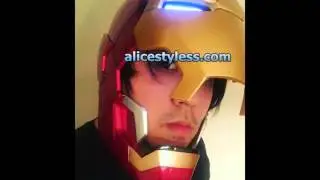 Tony Stark Iron Man Cosplayer Show from alicestyless com