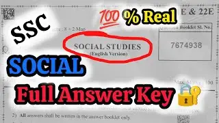 🔥10th SSC 💯SOCIAL Full Answers PUBLIC Question Paper | 💯SOCIAL Question Paper Answers | SSC SOCIAL👍🔑