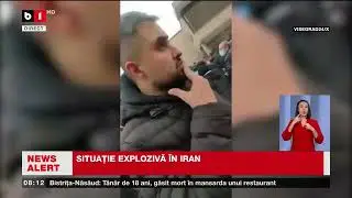 SITUAȚIA DIN IRAN SE ÎNRĂUTĂȚEȘTE. INTERNETUL ESTE BLOCAT, ILUMINATUL A FOST OPRIT_Știri B1TV_13 ian