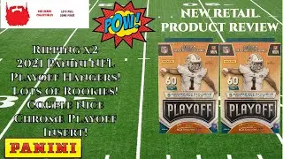 New Retail Product Review: 2021 Panini Playoff Football Hangers