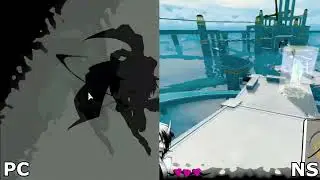 Neon White - PC vs Switch Comparison Gameplay