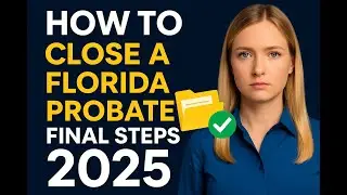 How to Close a Florida Probate: Final Steps Explained (2025 Guide)