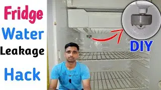 Fridge Door  Water Leakage Repair | Fridge ka dried pani leakage repair| #bestoutofwaste |@Rjhomefix