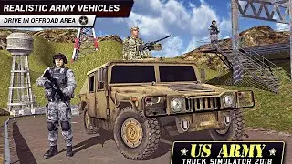 US Army Truck Driving 2020 - Real Military Truck 3D - Army Transporter Game