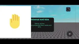 Roblox anti afk (anti kick) script Universal