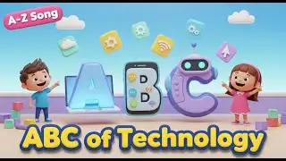 ABC song for Kids✨ | A&ndash;Z Tech Song for Kids (Fun Learning with Kiduvo)