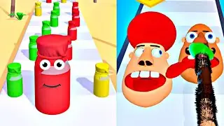 Juice Run VS Dirty Finger Run Android Gameplay 