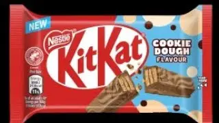 Trying new kit kat cookie dough flavour