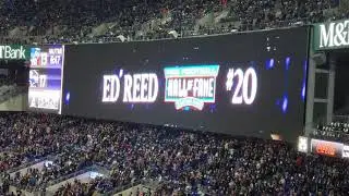 Ed Reed Hall of Fame Ring Ceremony