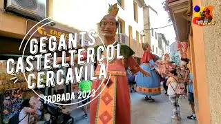 Gegants de Castellterçol  - Cercavila Trobada de Gegants 23
