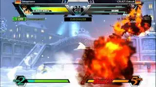 XxsensenmanxX (dante,verg,stri) Vs CRUST | Selcuk (wolv,wesk,gouki) - CrustHQ Online Marvel FT10